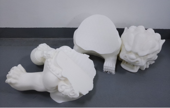 組裝3d打印機模型獅子